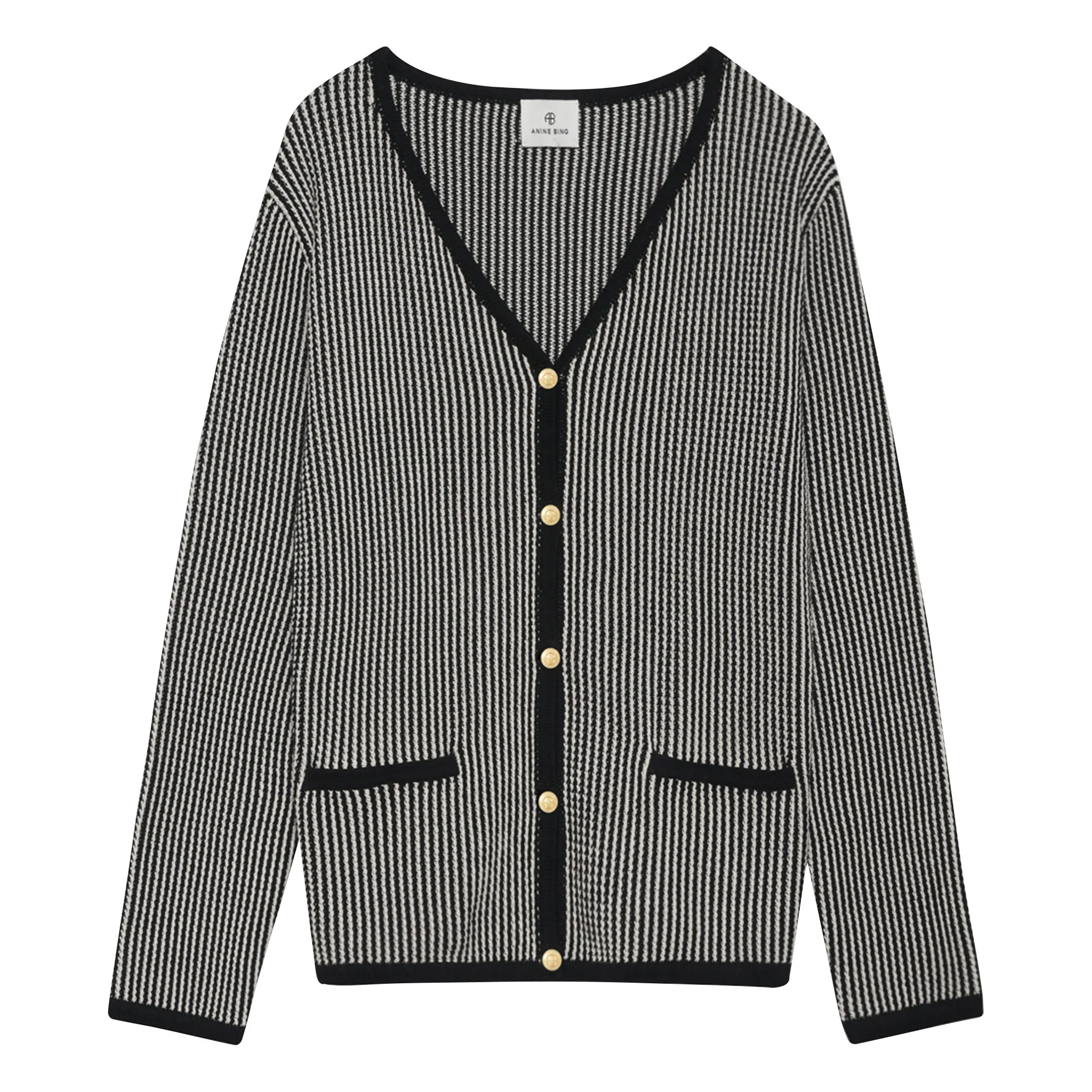 Anine Bing Black Cardigan Dave