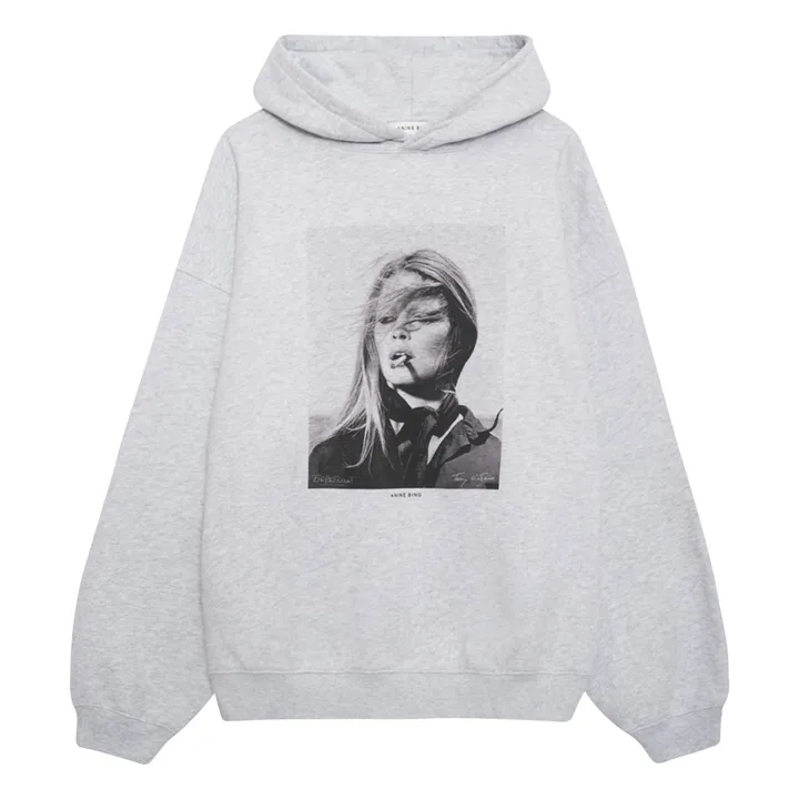Sweat Harvey AB x To X Brigitte Bardot | Heather grey- Product image n°0
