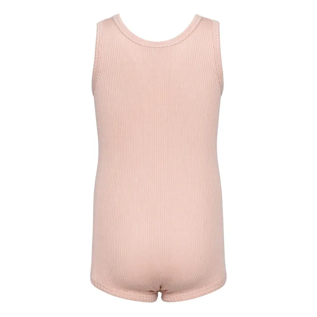 Bornholm Silk Bodysuit | Pale pink