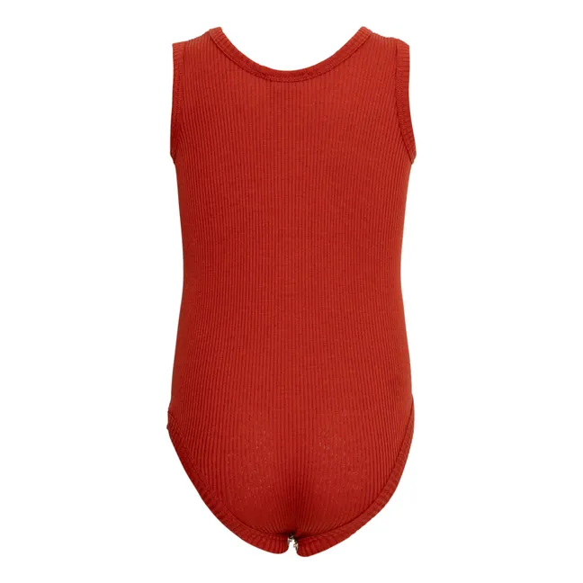 Bornholm Silk Jumpsuit | Red