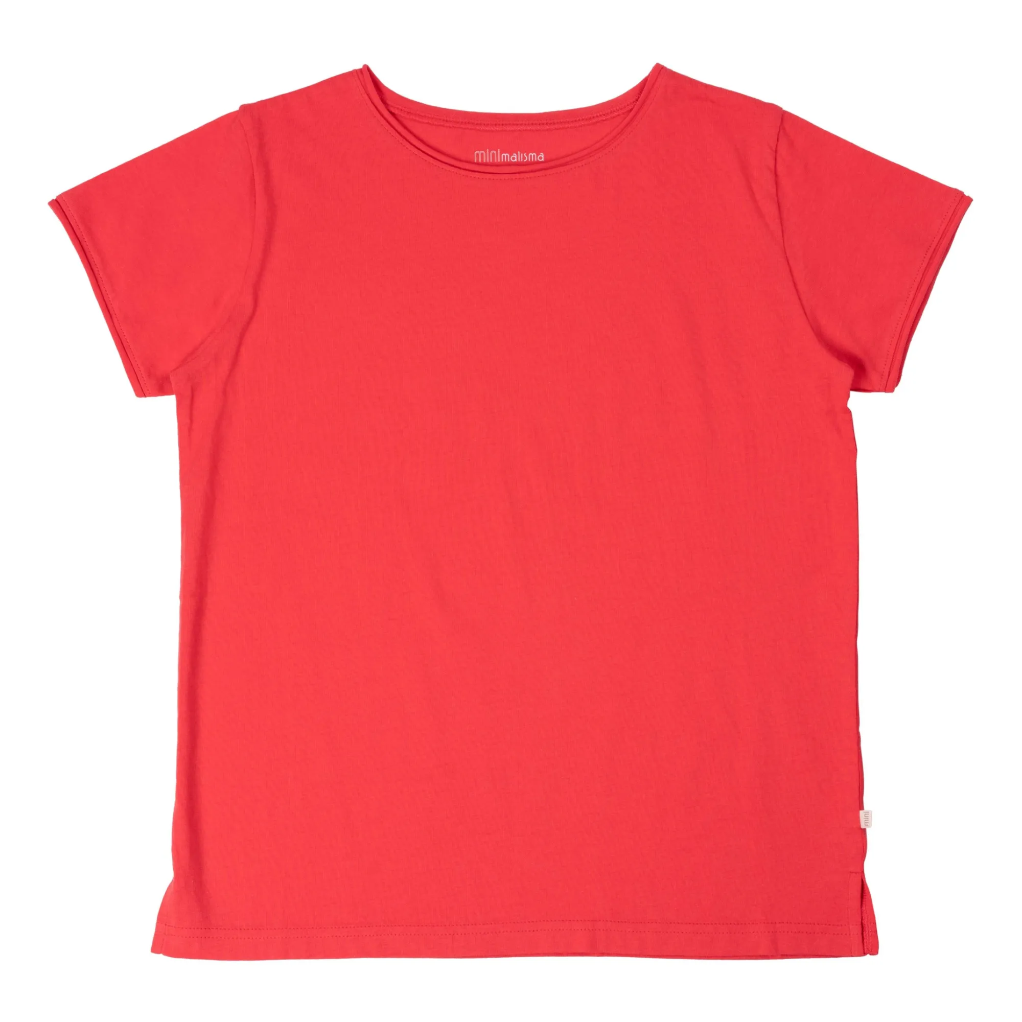 Minimalisma Raspberry Red Organic Cotton T-Shirt