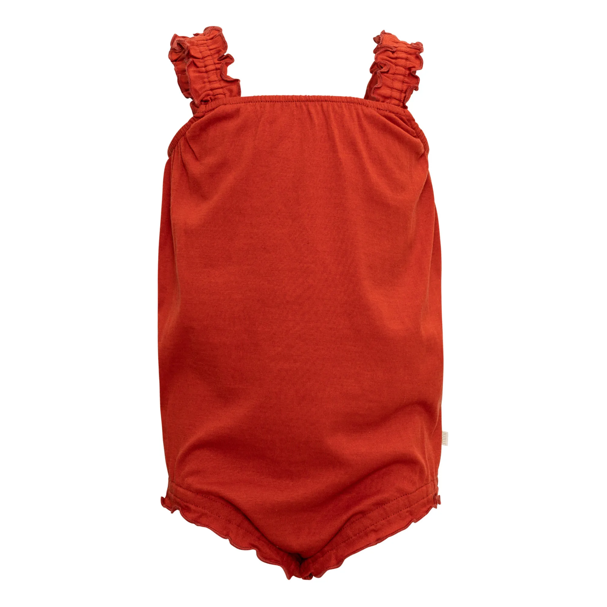 Minimalisma Red Happy Silk Romper