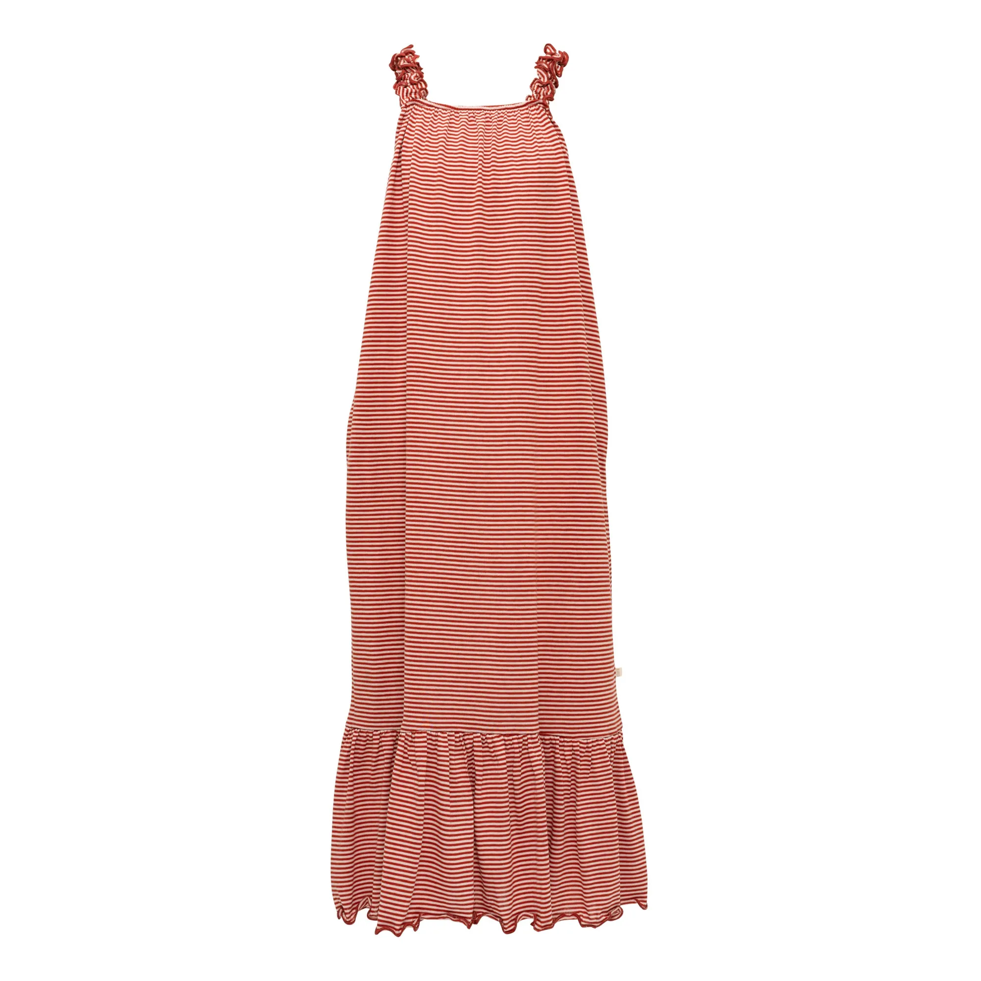 Minimalisma Pink Hope Silk Striped Dress