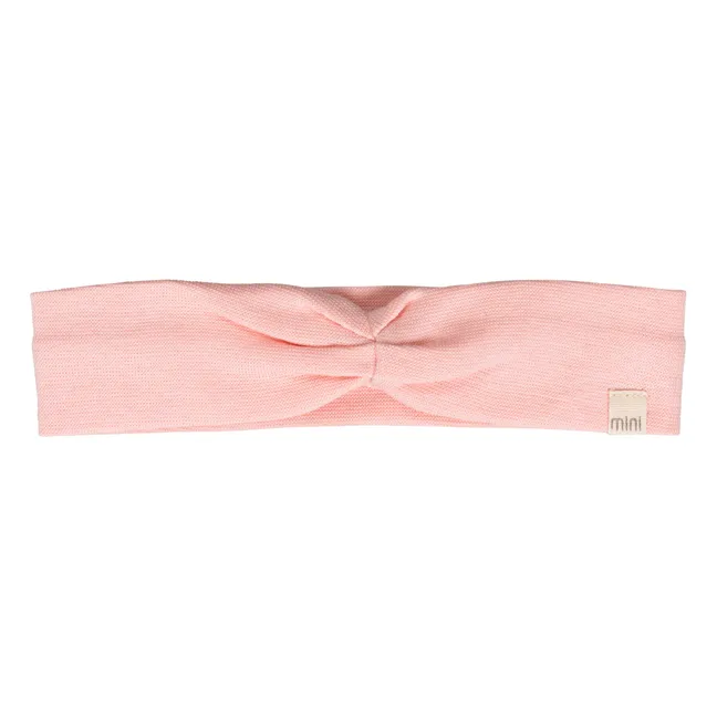 Luna organic cotton headband | Pink