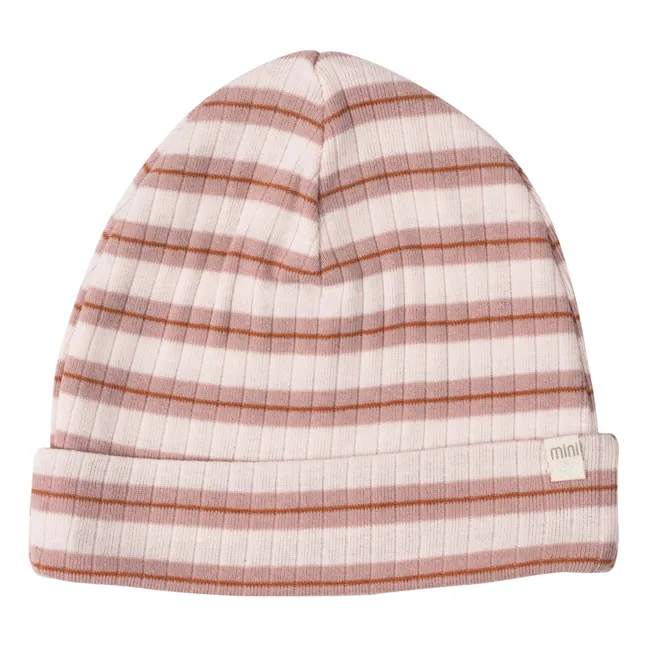 Nope organic cotton hat | Pink
