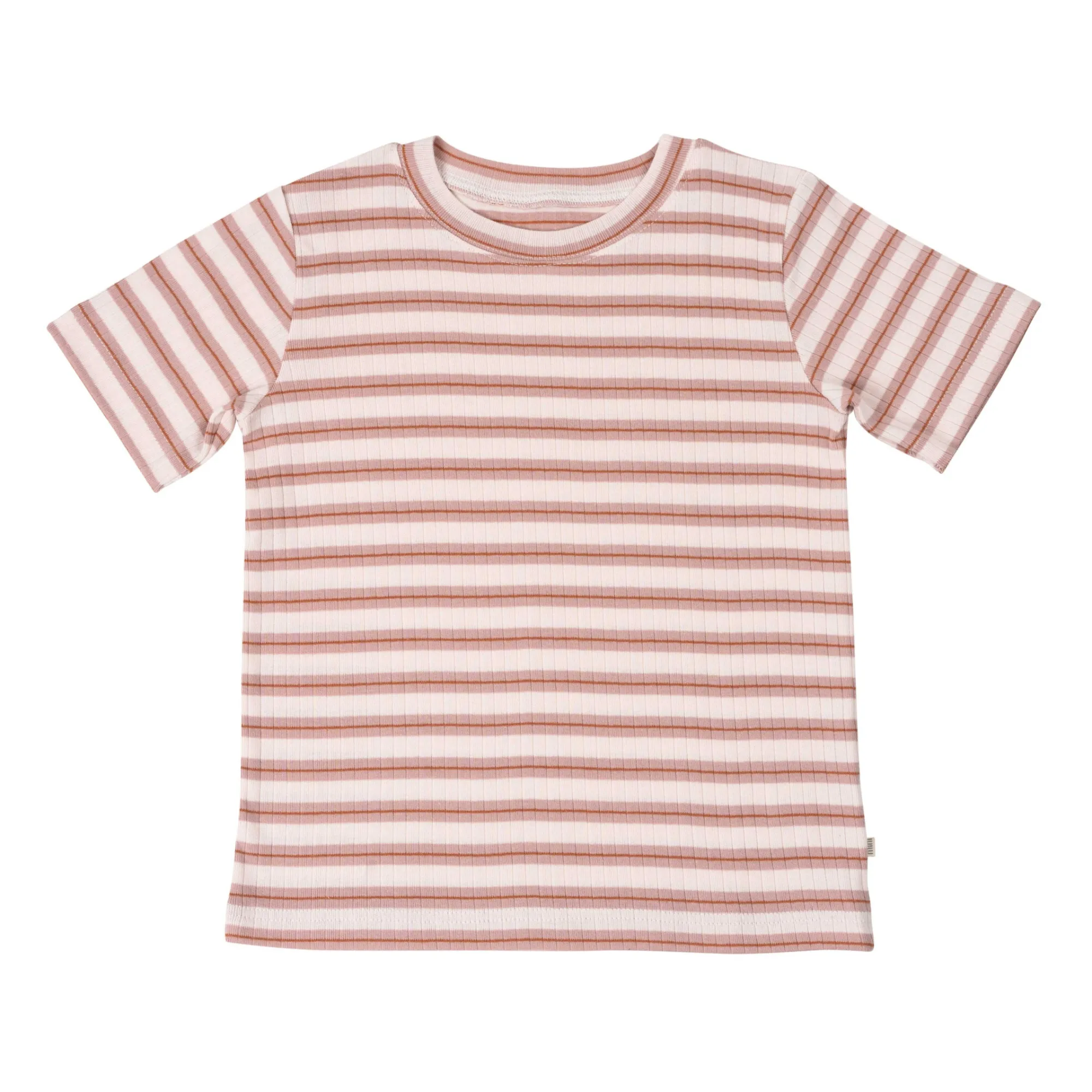 Minimalisma Pink Nirvana Organic Cotton Striped T-Shirt