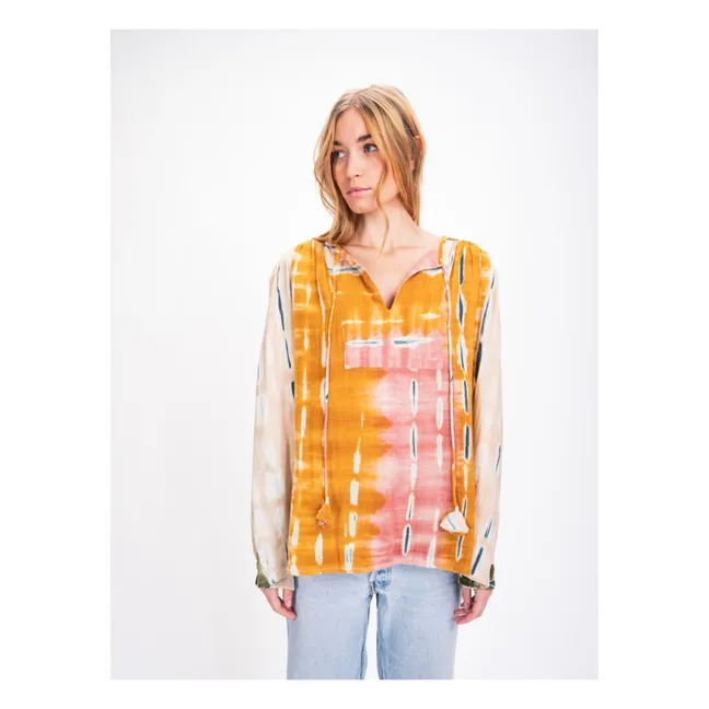 Tie and Dye blouse | Pink