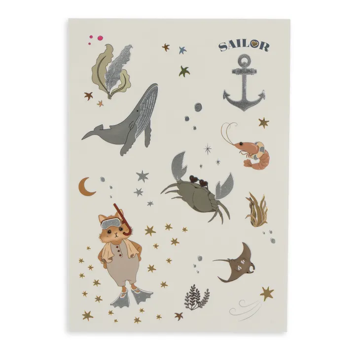 Tatouages temporaires Panda- Image produit n°0