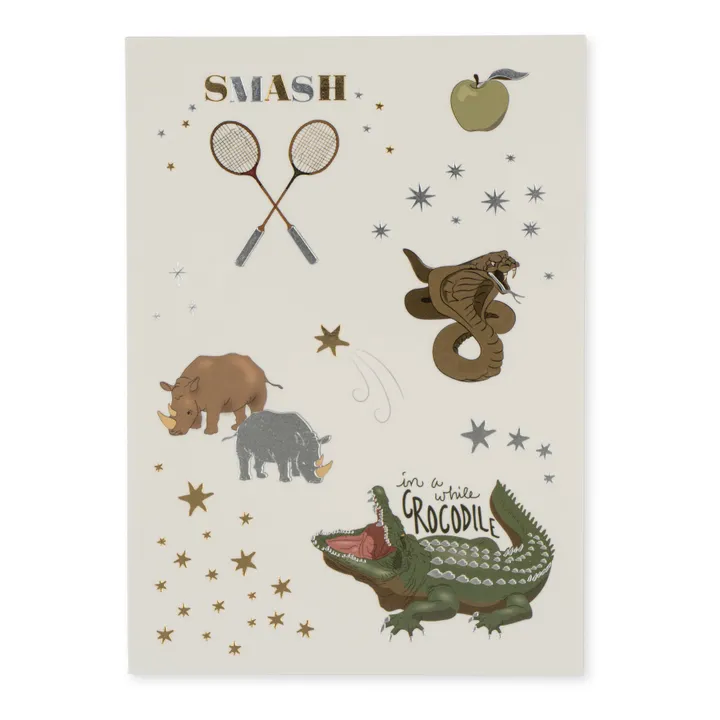 Tatouages temporaires Panda- Image produit n°1