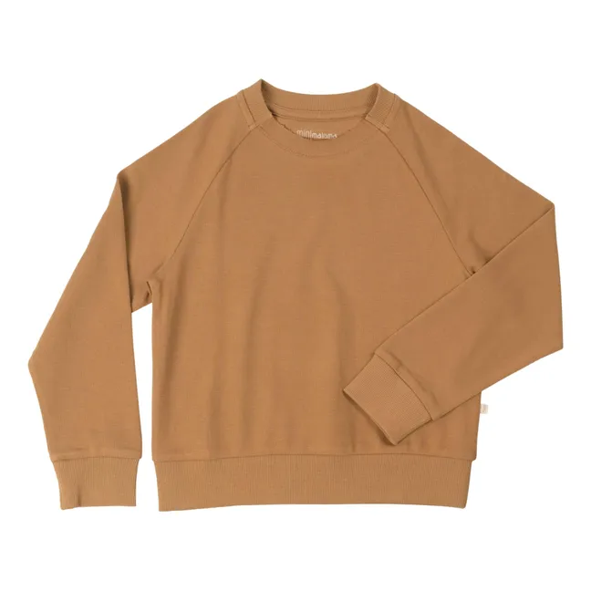 Ego Organic Cotton Sweater | Caramel