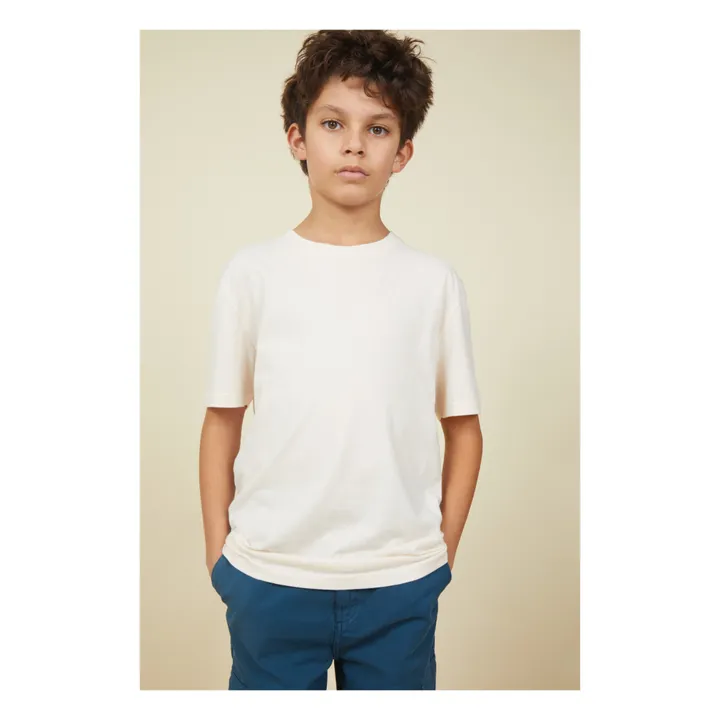 Camiseta de manga corta para niño Algodón orgánico | Arena- Imagen del producto n°6