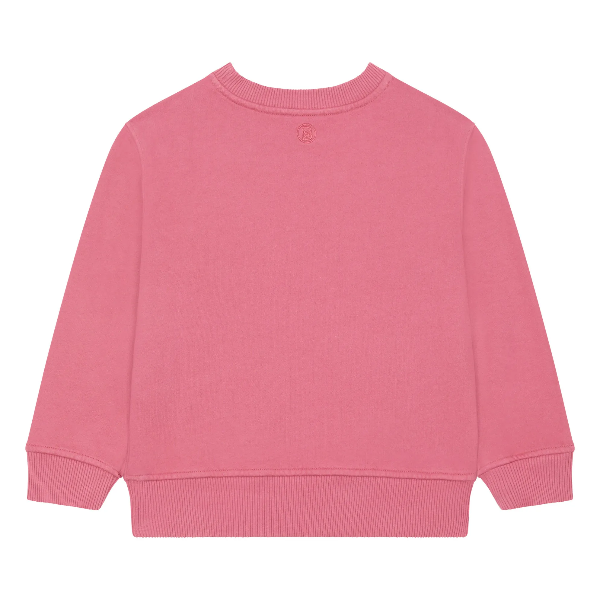 Sweat Crewneck Garçon Molleton Bio | Vieux Rose- Image produit n°3