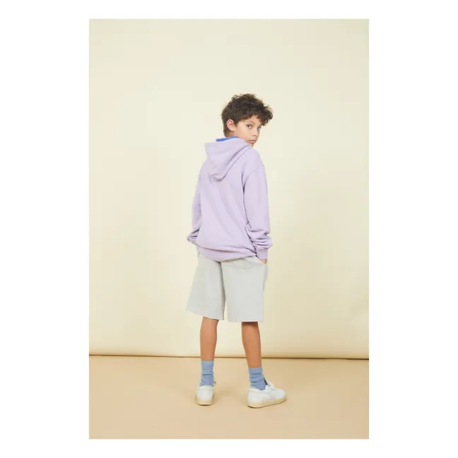 Boy's Organic Cotton Hoodie | Lilac