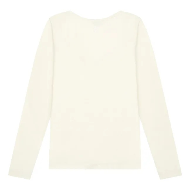 Women's Ruched Jersey Top | Sand