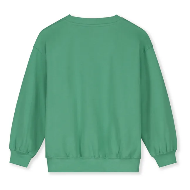 Organic cotton sweatshirt | Mint Green