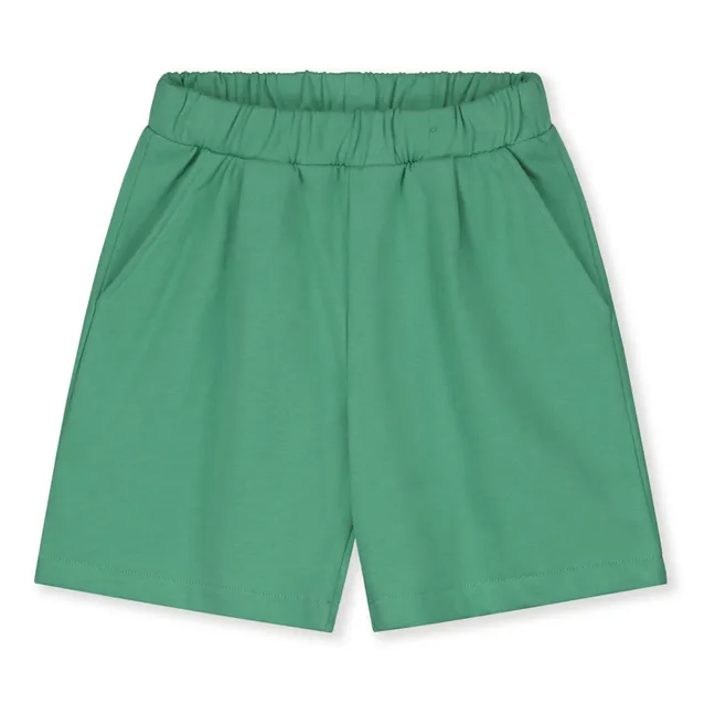 Organic cotton Bermuda shorts | Mint Green