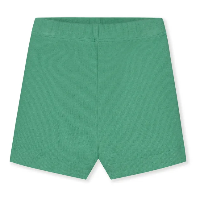 Short Cycliste Coton Bio | Vert Menthe