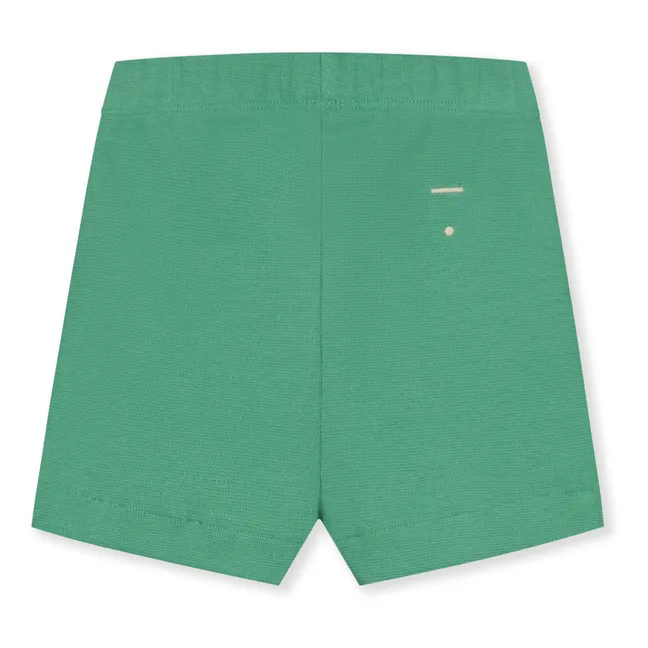 Short Cycliste Coton Bio | Vert Menthe