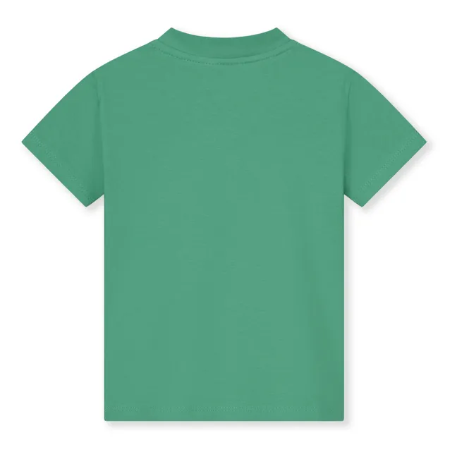 Organic cotton polo shirt | Mint Green