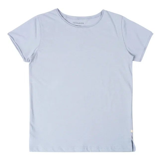 Camiseta de algodón ecológico | Azul Cielo