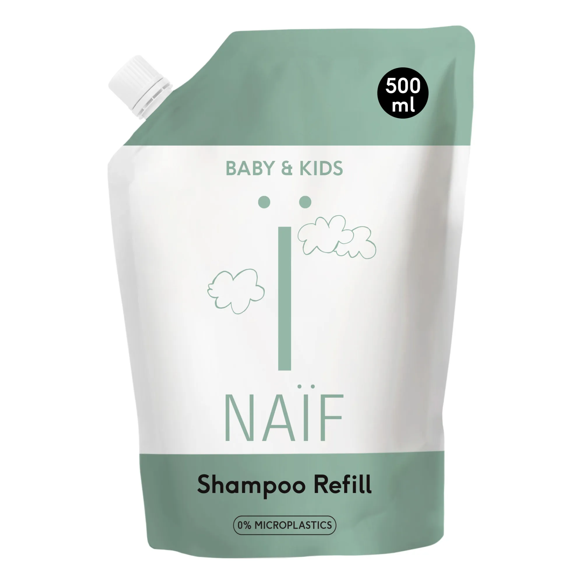 Naïf Natural Skincare Untinted Nourishing Shampoo Refill - 500 Ml