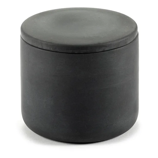 Round Container with Lid | Dark grey