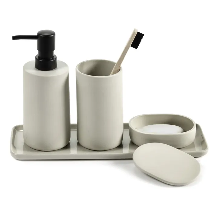 Boîte ovale avec couvercle | Vanille- Image produit n°5