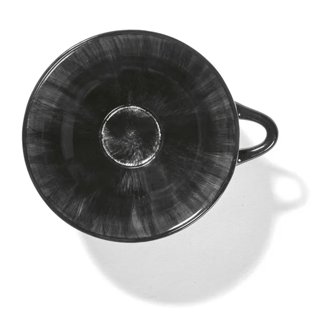Ann Demeulemeester Ceramic Cups - Set of 2 | Black