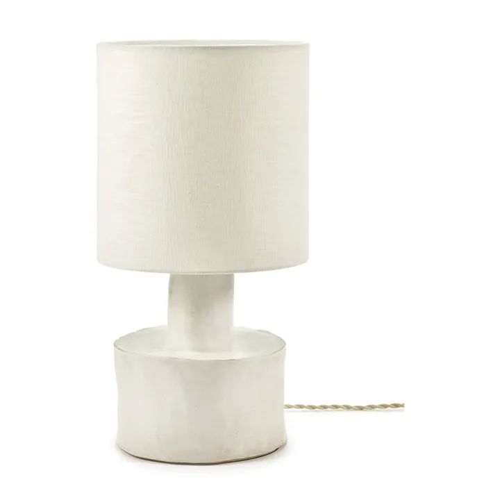 Lampe à poser Catherine en céramique | Blanc- Image produit n°3