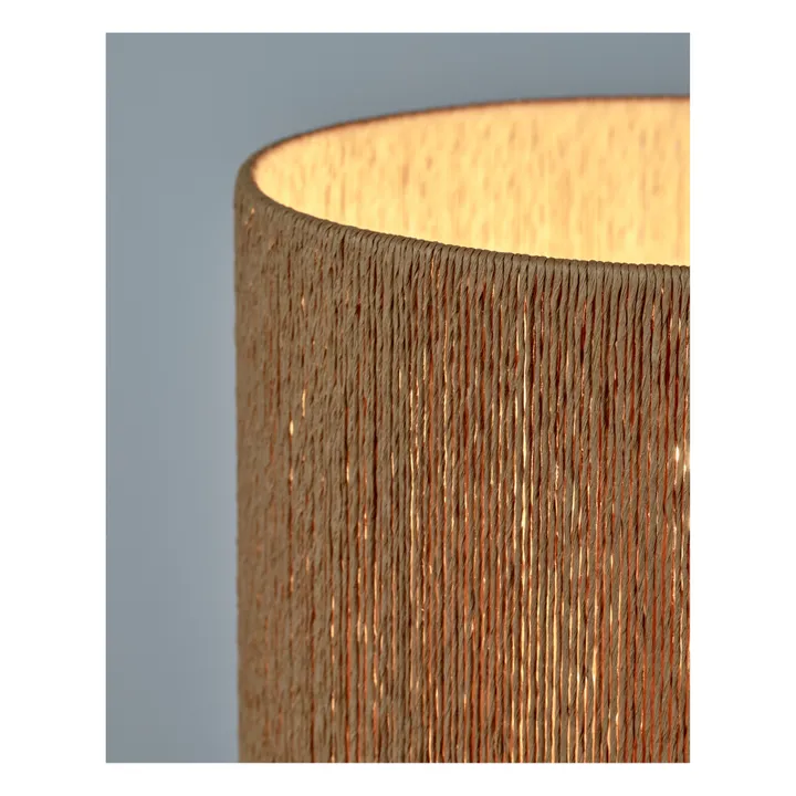 Lampe à poser Oya en céramique | Brun- Image produit n°6