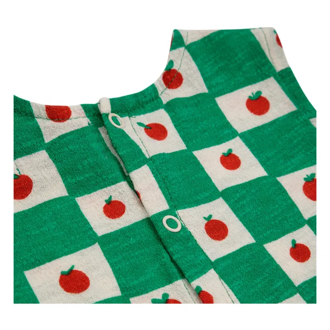 Organic Cotton Tomato Jumpsuit | Green