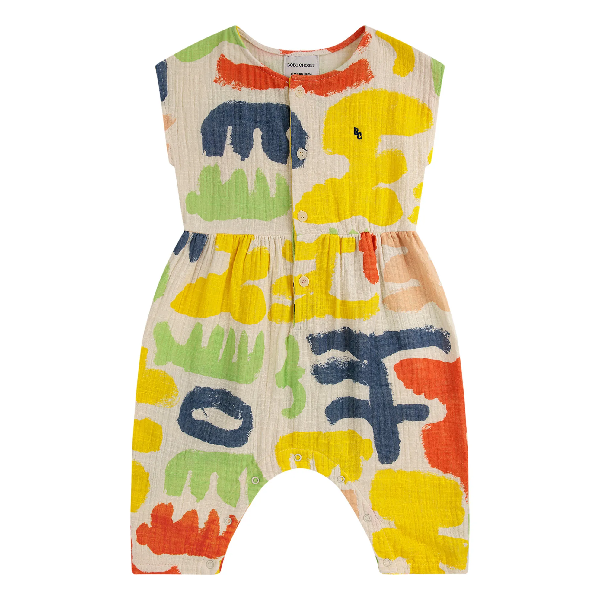 Bobo Choses Ecru Carnival Wetsuit