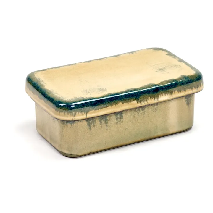 Beurrier rectangulaire terre de rêve | Beige- Image produit n°0