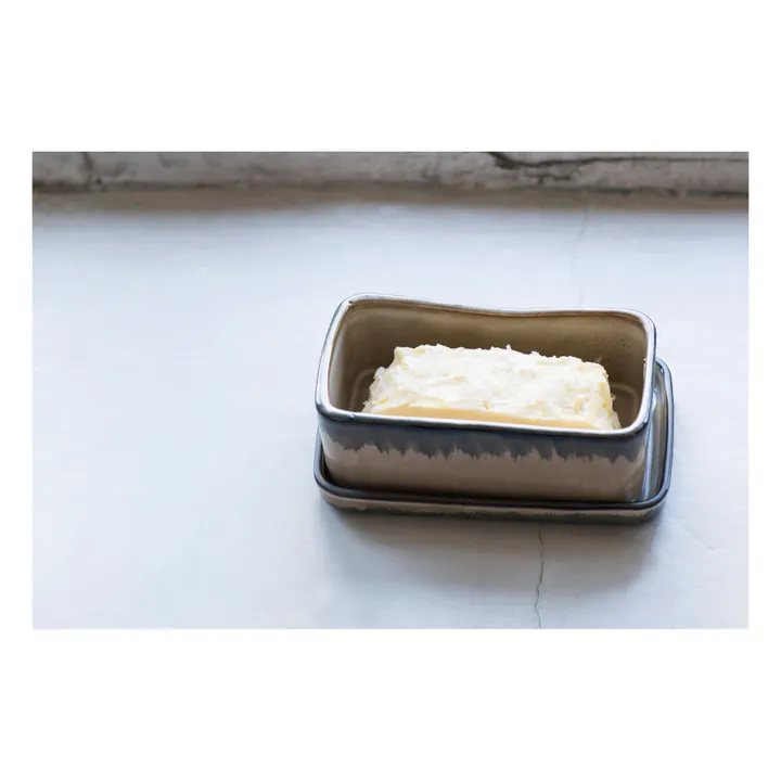 Beurrier rectangulaire terre de rêve | Beige- Image produit n°1