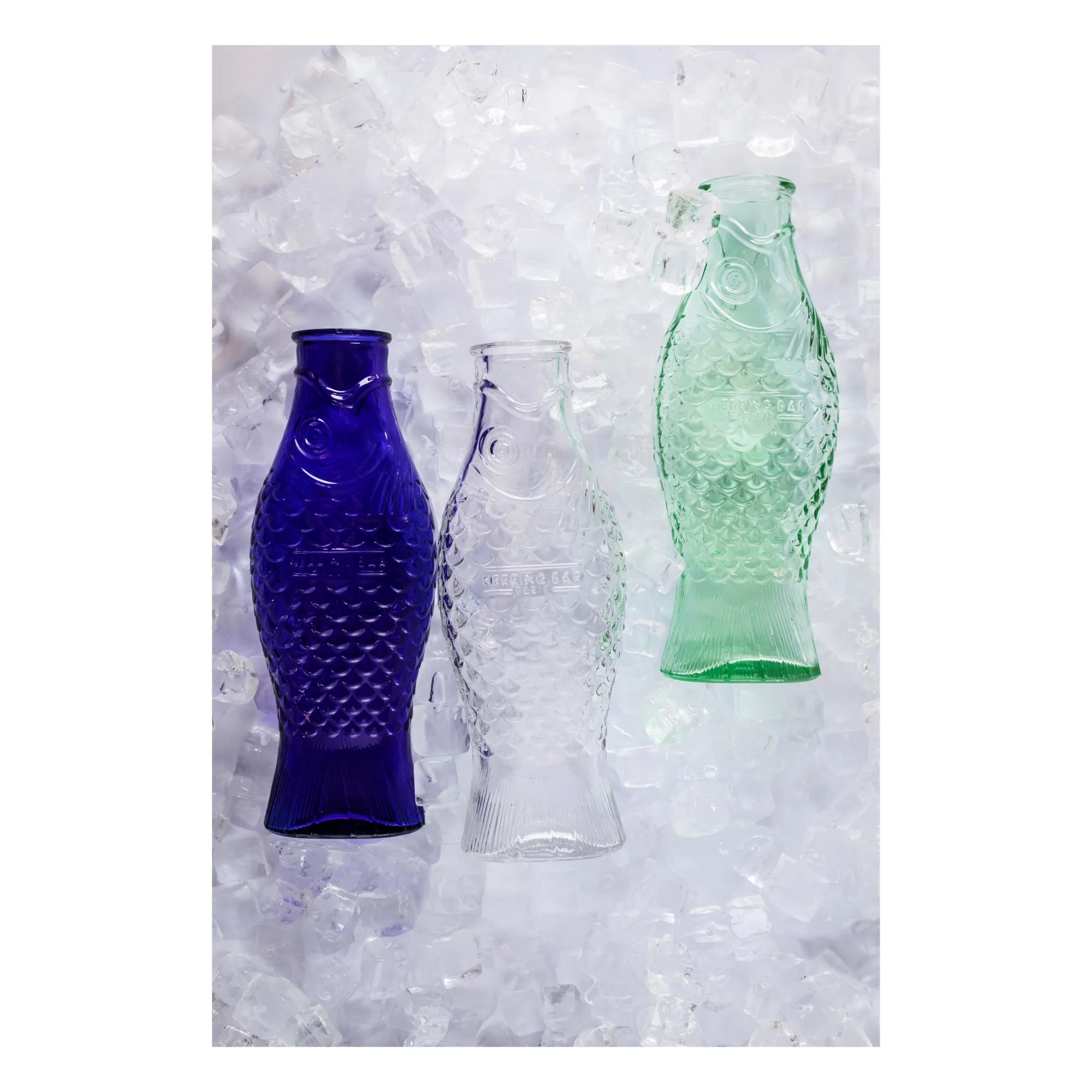 Carafe Poisson Fish & Fish, Paola Navone | Vert- Image produit n°2