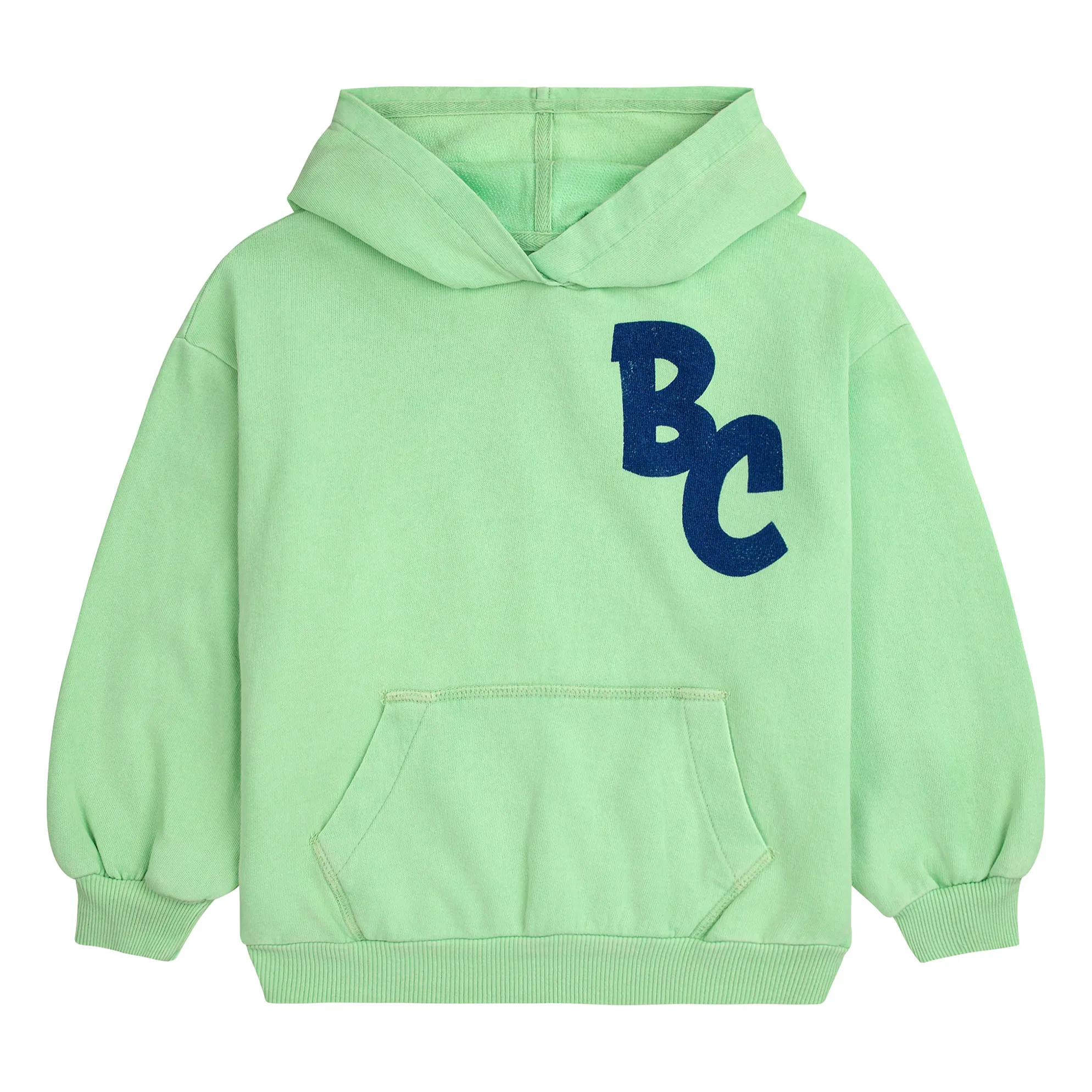Bobo Choses Green Organic Cotton Hoodie Bc