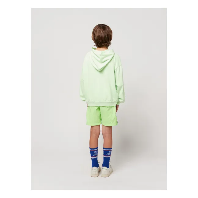 Sudadera con capucha de algodón ecológico BC | Verde