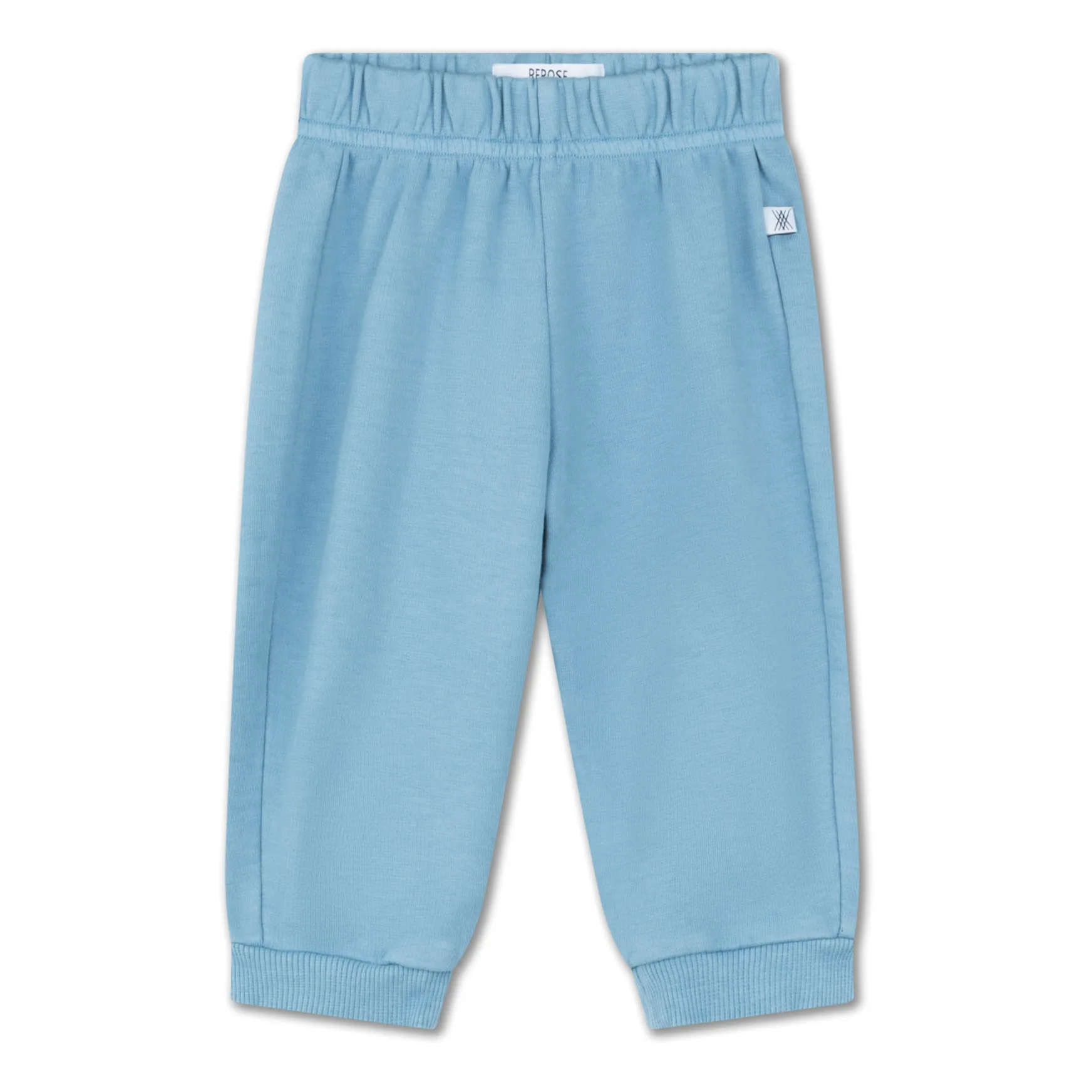 Repose Ams Blue Coloured Organic Cotton Joggers