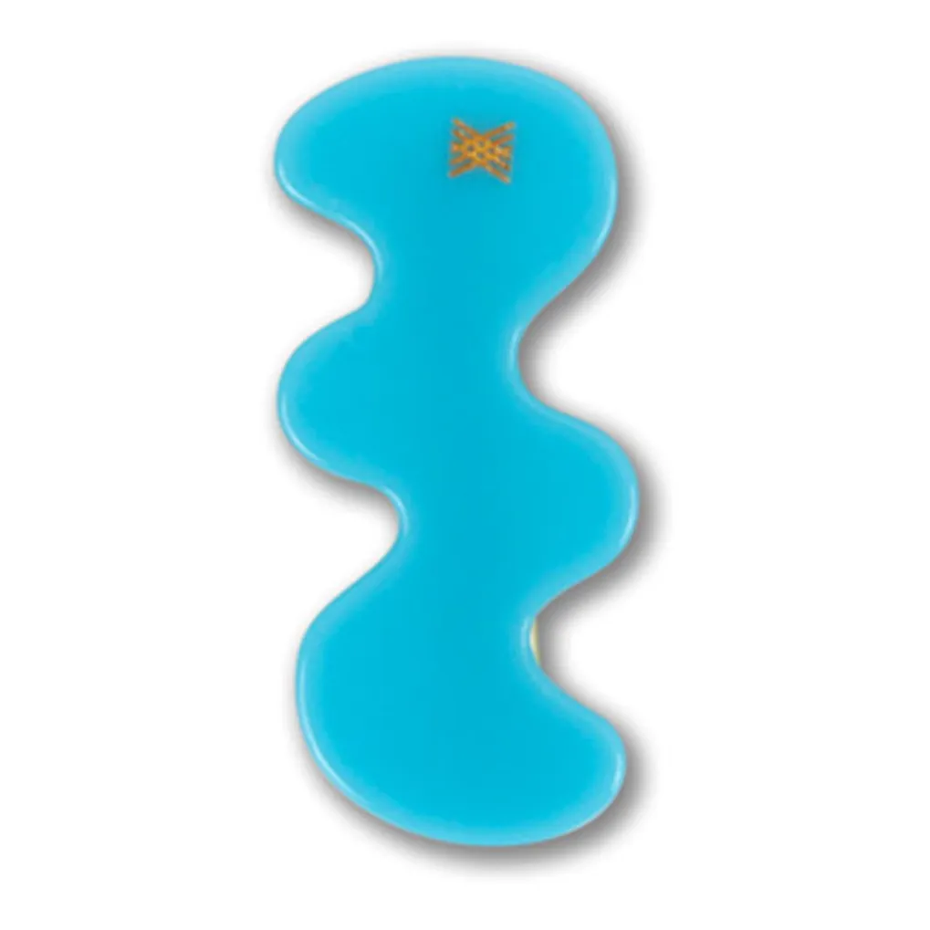 Repose Ams Indigo Blue Wavy Hair Clip