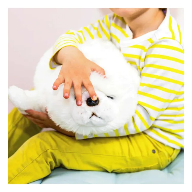 Peluche Phoque Arsène | Blanc
