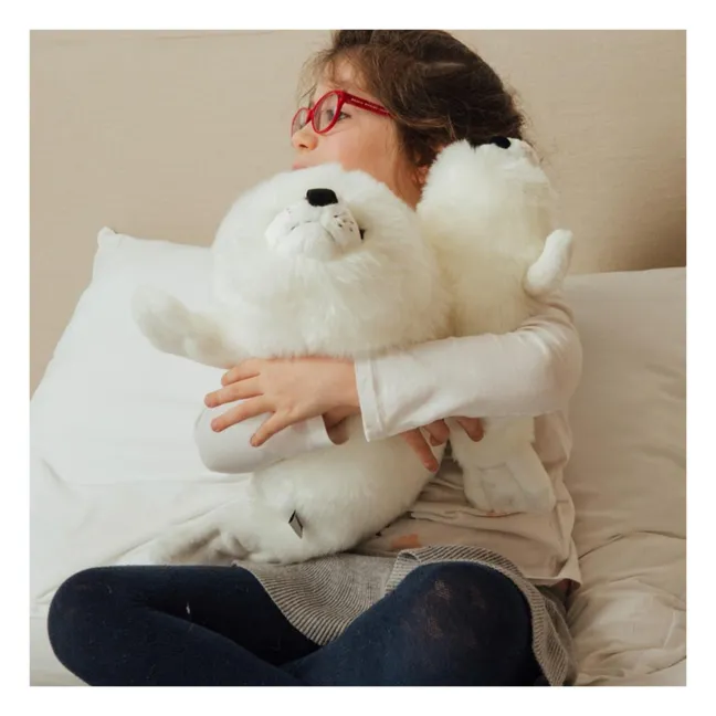 Peluche Phoque Arsène | Blanc