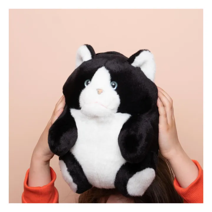 Peluche Roodoodoo Chacha le Chat | Noir- Image produit n°3
