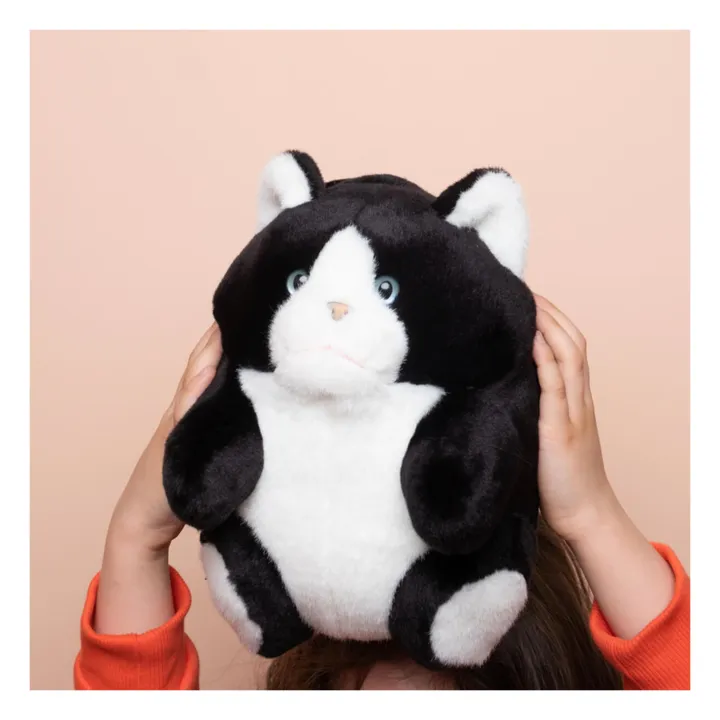 Roodoodoo plush Chacha the Cat | Black- Product image n°3