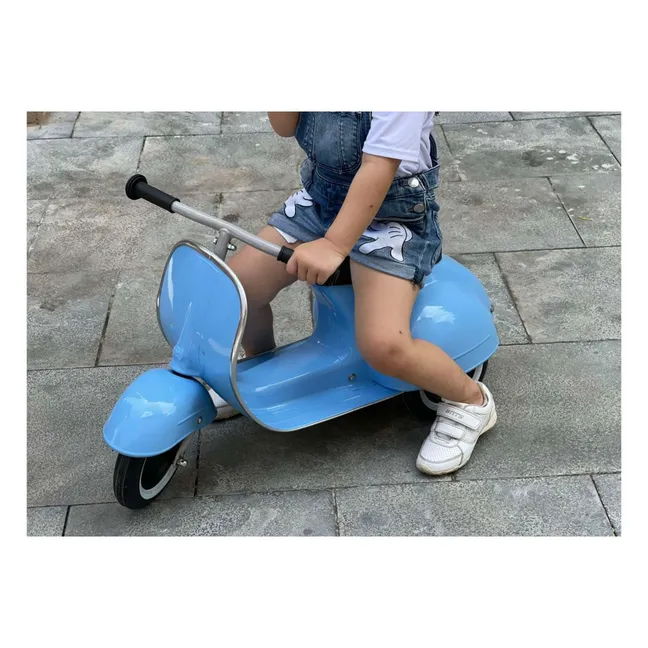 Porta-scooter in metallo | Azzurro