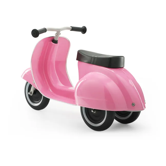 Porta-scooter in metallo | Rosa