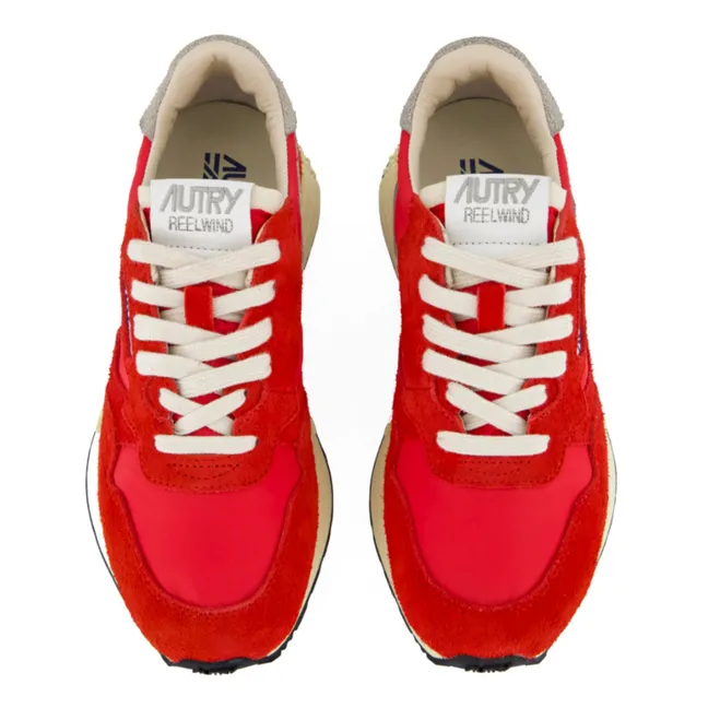 Reelwind Nylon Sneakers | Red