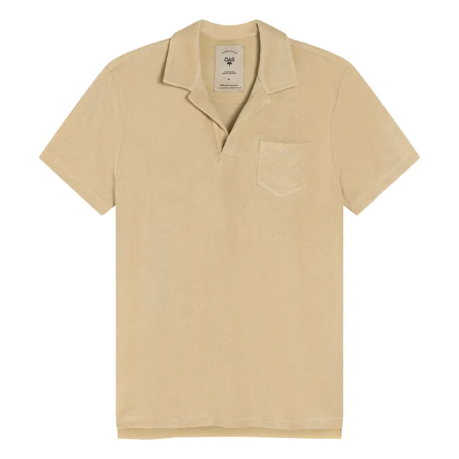 Polo Frottee Terry | Beige
