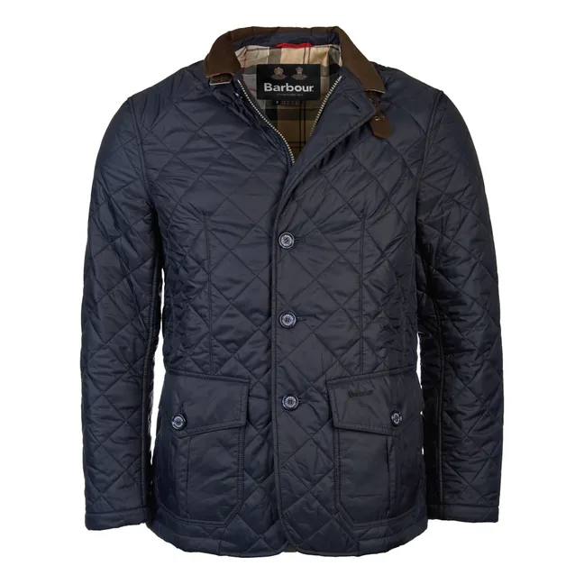 Sander Quilted Jacket | Navy blue