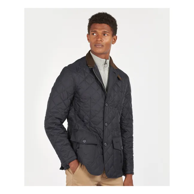 Sander Quilted Jacket | Navy blue