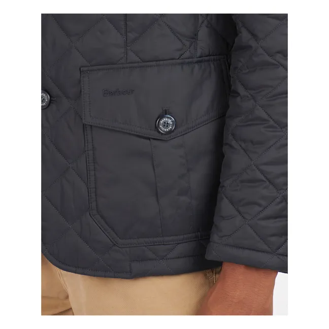 Sander Quilted Jacket | Navy blue